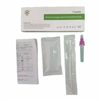 Antigen Rapid Test Kit with Flocked Swabs